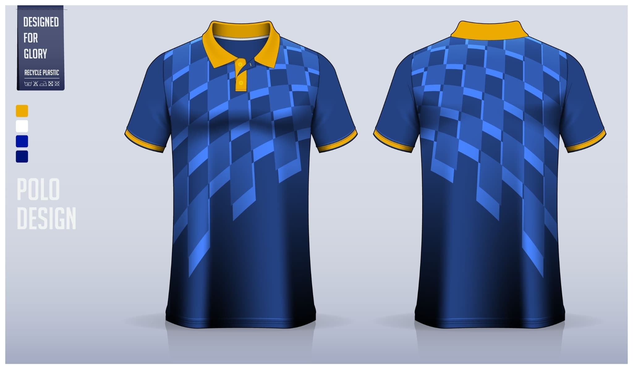 洋服の幾何学模様